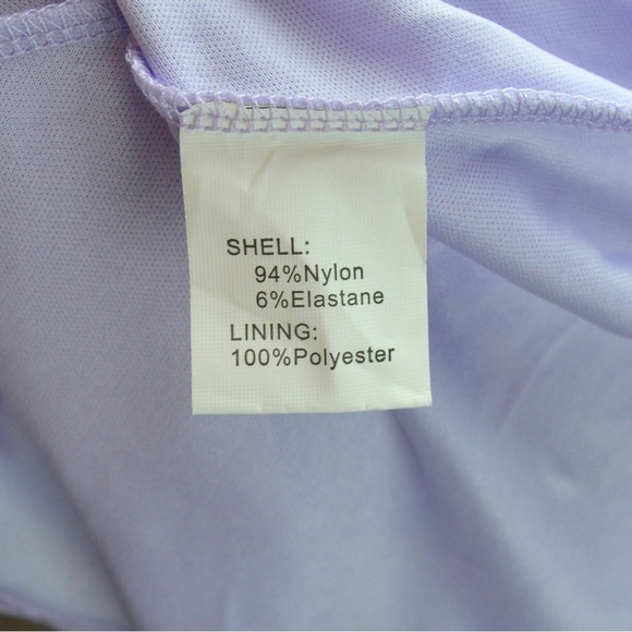 Bery‎ Love Prom Wedding Dress Lace A Line Chiffon, Lavender Size XL - Picture 8 of 9